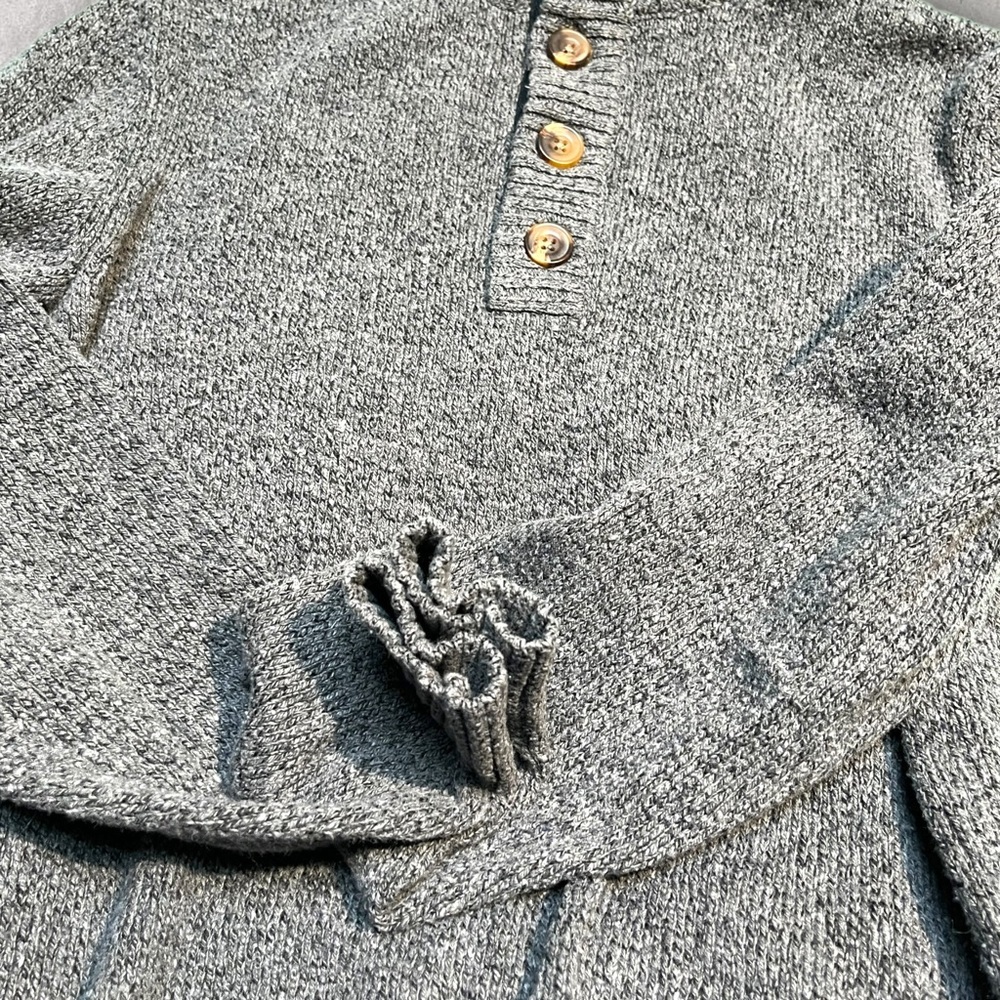 Izod Sweater Gray Sz Small - Picture 12 of 16